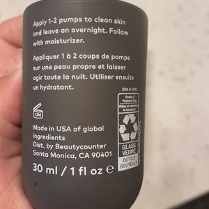 beautycounter overnight resurfacing peel